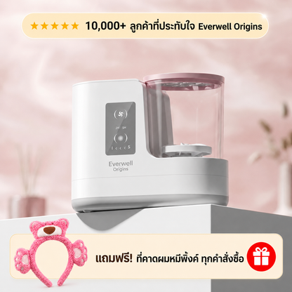 เครื่องล้างอุปกรณ์แต่งหน้าไฟฟ้า Everwell Origins Pro™