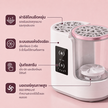 เครื่องล้างอุปกรณ์แต่งหน้าไฟฟ้า Everwell Origins Pro™