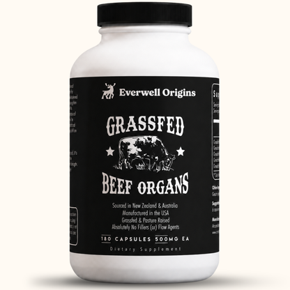Everwell Beef Organs Capsules To Support Nerve Restoration And Daily Energy*