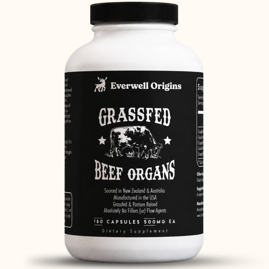 Everwell Beef Organs Capsules To Support Nerve Restoration And Daily Energy*